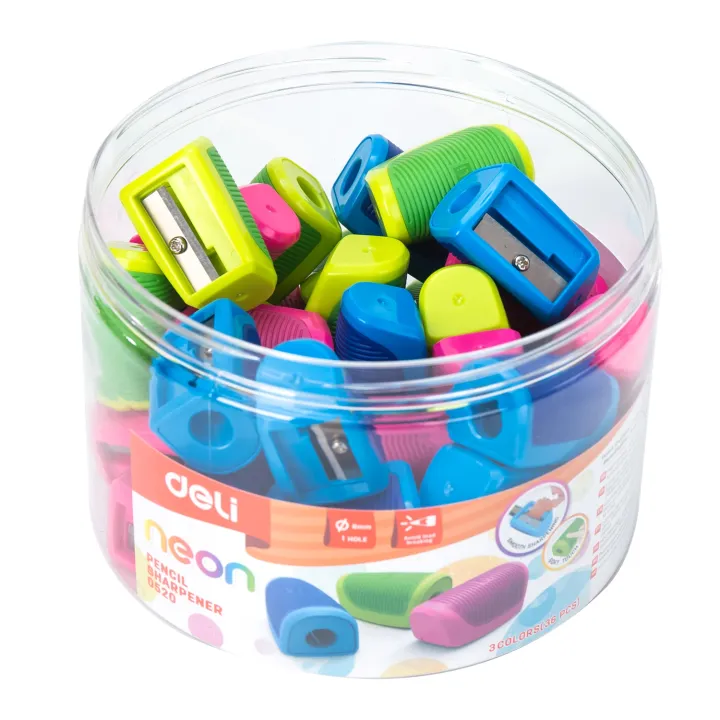 Deli%20-%20E0520-School%20Pencil%20Sharpener(36/Box)%20-%20Image%203