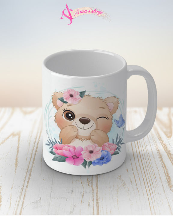 Cute bear mug