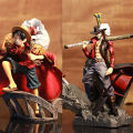 Pirate Handmade Top Up Battle Style King Theater Edition Eagle Eye Mihawk Luffy Seven Martial Sea Doll Decoration. 