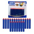 Soft Dart Stick-On Foam Nerf RefillBullets - 20 pcs - Blue. 