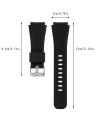 Samsung Gear S3 Silicone Strap - Dark Green - Large. 