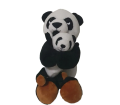 Kinder Panda with Baby on Hand Stuffed Plush Soft Toy ( 10 inches ). 