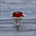 Saudi Aswad New Trendy Men's Ring Vintage Stone Turkish Ring For Men & Boys. 