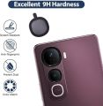 Vivo Y400 Camera Lens Protector | Metal Frame Tempered Glass | Anti-Scratch, HD Clear, Durable Protection. 