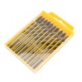 Multipurpose Drill Bits, 20-Piece 6mm Multi-material Drill Bit Set for Drilling in Tile, Glass, Concrete, Brick, Wood. 