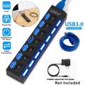 USB 3.0 Super Hub With 7 Ports Hi-Speed. 