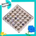 Acrylic Storage Box Acrylic Magnetic Shell Display Box Space-saving Organizer for Shells Durable Multi-compartment Storage Box Ideal for Space-saving Storage Solution. 