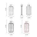 Ice Ball Maker Kettle Ice Cube Tray Gadgets Ice Cube Mold Bottle 2 In 1 Leakproof Kitchen Bar Accessories Forms for ice. 