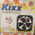 Exhaust Fan 12 inch Metal Body - 100% Pure Copper Winding, 1 Year Warranty. 