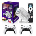 HCS350 MAX Android Gaming Projector with 02 Wireless Controllers & Voice Remote. 