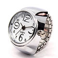 New Same Ring Watch Elegant Female Korean Style Simple Clock Men's Trendy All-Match Creative Couple Ring Watch. 