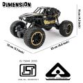 NHR Remote Control car with Mist Smoke Spray Function and Attractive Lights, Rock Crawler Climbing Angle, Rechargeable High Speed Off-Road Monster Truck Rock Climbing Car Toy  (Blue) Rock Crawler Smoke Electric RC Vehicles Alloyed Remote Control Toy Car. 