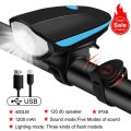 USB Rechargeable Bike Headlight with Sound & Light Modes, 400LM, IPX6 Waterproof, 1200mAh - Cycling Safety Accessory  cell horn is not rechargeable .... FOG LIGHT IS JUST A LIGHT   TUBE LIGHT IS NOT RECHARGEABLE. 