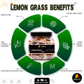 Lemon Grass Tea 245g - Premium Lemon Grass Kahwa - Natural Herbal Green Tea for weight loss. 