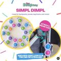 【Hot sale NEW! Fidget Toy Fat Brain Simpl Dimpl Key Chain Stress Release Toy Silicone Push Pop Educational Toddler Baby Early Learning Toys -wewe.