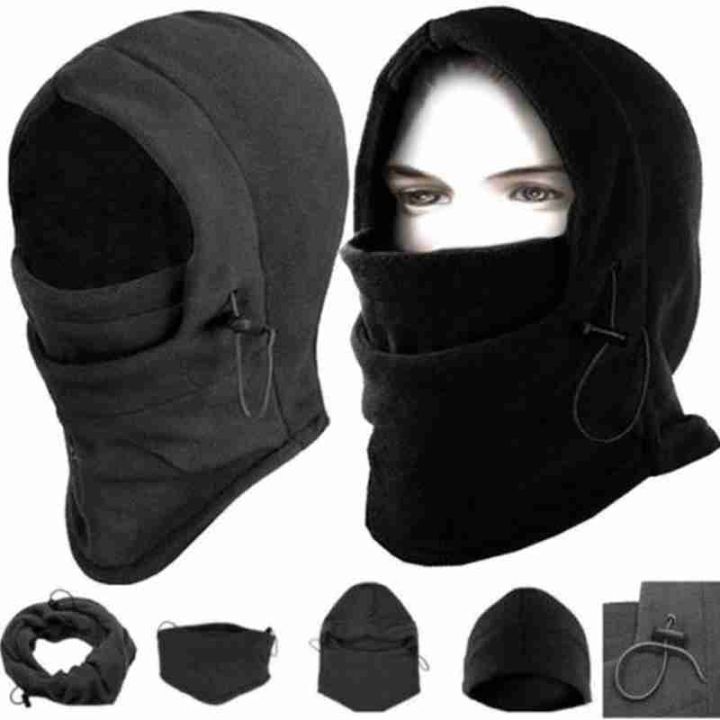 Ultimate Winter Balaclava Cap: Thermal Fleece, Wind Stopper Mask, Skull Design, Cotton Comfort, and Unisex Face Cover for Bikers
