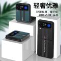 Applicable to Samsung Zfold4 Business Phone Case Huawei MateX 2S Foldable screen xfold Men's Plain Leather New. 