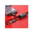 BASEUS MULTIFUNCTION TYPE C Cable  (MICRO SD Card Reader + Data TRANSFER / Sync + CHARGING ) TYPE -C Charging Cable. 