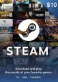 Steam Wallet Gift Card - $10 USD. 