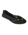 Maya Traders Black Canvas Slip On Rubber Dye Toms For Women - K42MT. 