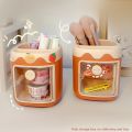 【Funny Bunny Toy Store】Multifunctional Kawaii Pen Holder Brush Pot Pencil Case Desktop Children Student Stationery Storage. 