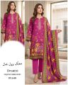 Shah Jahan New Arrival Fabrics Dhanak Embroidered Unstitched Suit with Wool Shawl 3 Piece Suit for Women. 