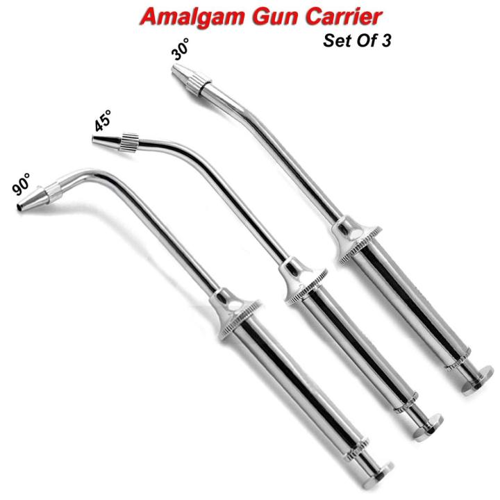 Amalgam Carrier Syringes Dental Composite Filling Carriers Tooth Filling Instruments
