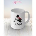 Afifa name mug or cup. 