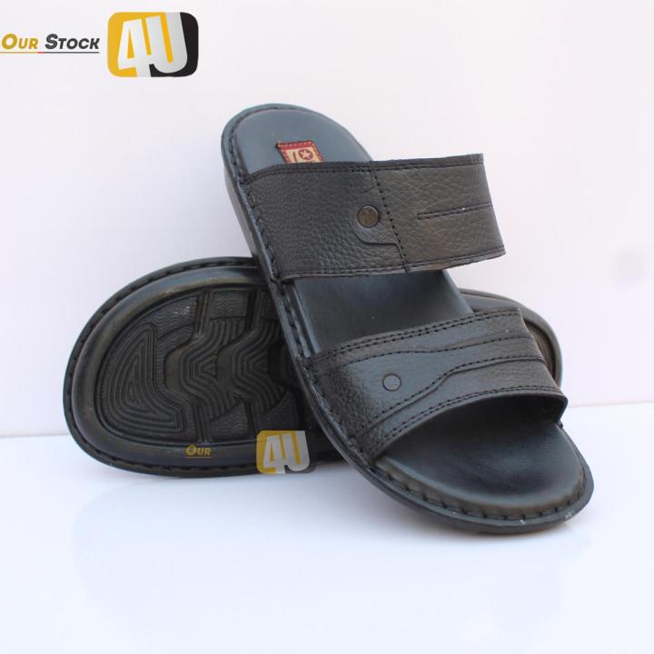 Pure Leather slippers for men-High quality causal chappal for men