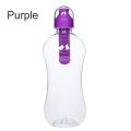 550ML Water Bobble Hydration Filter Bottle Outdoor Portable Filtered Drinking Bottles with Built-In Carbon Filter Carbon FY0084. 