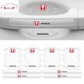8pcs Car Door Handle Protector Anti-Scratch Auto Door Bowl Protector For Honda City Civic Jazz BRV Accord HRV Odyssey CRV Type R. 