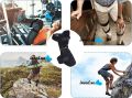Power Knee Support Protect Sports Knee Strap Resistance Strap – Nasus – Black Color. 