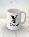 Yousaf name mug. 