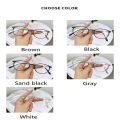 New Fashion Anti-Blu-Ray Women Eyewear Retro Myopia Men Eyeglasses Frame Trend Optical Computer Transparent Universal Glasses. 
