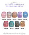15ml Rainbow Cat Eye Magnetic Gel UV LED Glitter Nail Polish Colorful Reflective Sparkling Gel Polish Manicure Art Gel Varnish. 