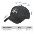 Vintage Slasher Scream Movie Baseball Cap Unisex Distressed Denim Washed Snapback Hat Ghostface Skateboard Outdoor Caps Hat. 