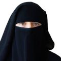 Saudi Forehead Niqab, High-Quality Korean Fabric, Ready-to-Wear, Zip Design, Kamasha 3 Layers. 