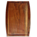 Acacia Cutting Board - Wooden 17" x 11.5" Face Grain Kikar Wood Chopping Board for Cutting Meat, Fruits and Vegetables. 