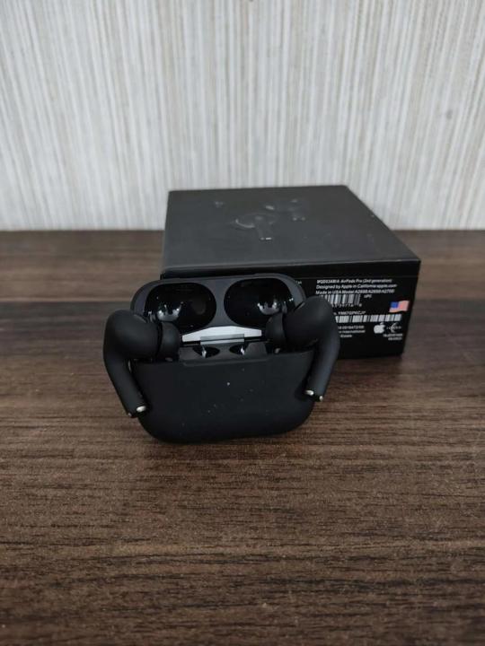 Airpods Pro 2 BLACK 2nd Generation High Bass Sound Quality Wireless Earbuds Bluetooth 5.0 Pop-Up Feature Compatible with All Devices