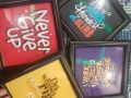 Pack of 4 - Motivational Quote Photo frames set , BLACK-SQUARE, Perfect for Home, Office, Study Room & Studio, Photo frames wall hanging, Photo Frames Online Pakistan, Photo Gift, Gift For her for Him, Picture Frames Collage - Photo Frames Online Pakistan. 
