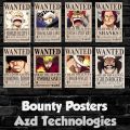 10 One Piece Bounty Posters Of Your Choice Best Quality 12x9 inches Posters for Wall Decor Posters Customizable. 