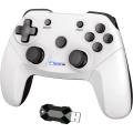 Wireless Game Controller for PC, PS3, Android Phones, Tablets, TV Box, Steam - 2.4G Remote Gamepad Joystick with Dual Vibration, Plug and Pl- About this item. 