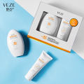 VEZE Pack Of 2 SPF35 Glowing Sunscreen Kit 45ml+40g FZ46760. 