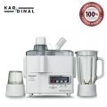 High-Quality Electric Juicer Blender, Chopper Grinder, Mixer Machine - Food Processor for Home & Kitchen. 