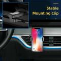 【100%-New】 Universal Dashboard Navigation Frame Charging Mount Cradle Vehicle-Mounted Bracket Air Vent Gravity Stand Car Phone Holder. 