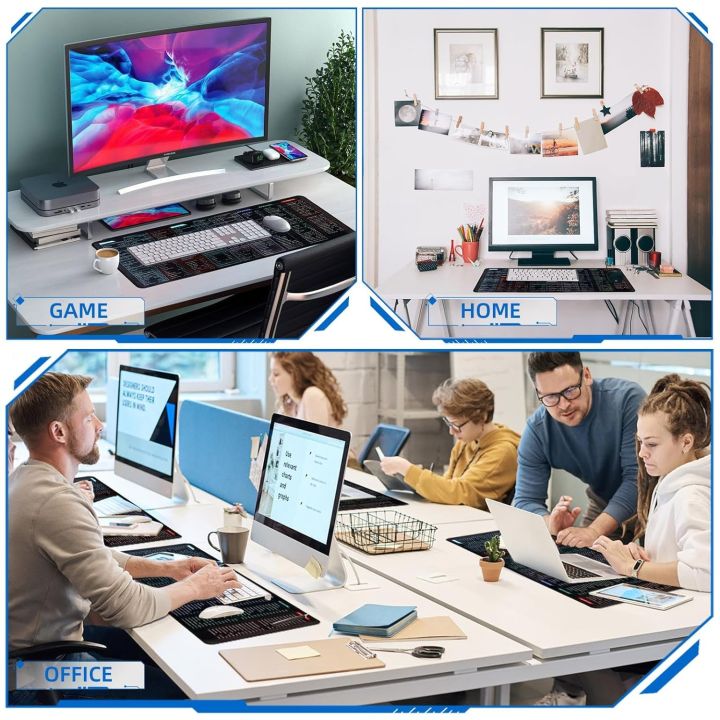 US%20Dealz%20Shortcut%20Formula%20Non-Slip%20Office%20Keyboard%20Mat,%20Large%20Gaming%20Mouse%20Pad%20Desk%20Mat%20Office%20Software%20Shortcuts%20Mousepad%20with%20Personalized%20Design%20by%20Office%20Users%20(31.5%20*%2011.8%20inches)%20-%20Image%205