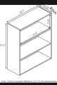 PAKWOOD 3-Tier Multipurpose Open Book rack Book Shelf for Kitchen Storage, Wall Shelves for Living Room Bedroom Decor, Shelves for Kids Books, Small Shelf for Bathroom, Office. 
