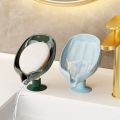 Leaf Shape Decorative Drainage Soap Holder Dish Storage Plate Tray Bathroom Soap Holder Case Soap Dispenser Self Draining Soap Holder Leaf Shape Soap Dish Decorative Drainage Soap Holder for Kitchen. 