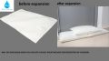 Water Solutions Self Inflating Reusable Pack of 5 bags Easy to use in replacement of sand bags for rain. prevent your house, office building from flooding. make a barrier reusable unlike sand bags. 