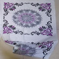 Pack of 4 Roll - Disposable Table Sheet Cover / Dastarkhwan ( Sufra ) Art # SS-DD-04. 